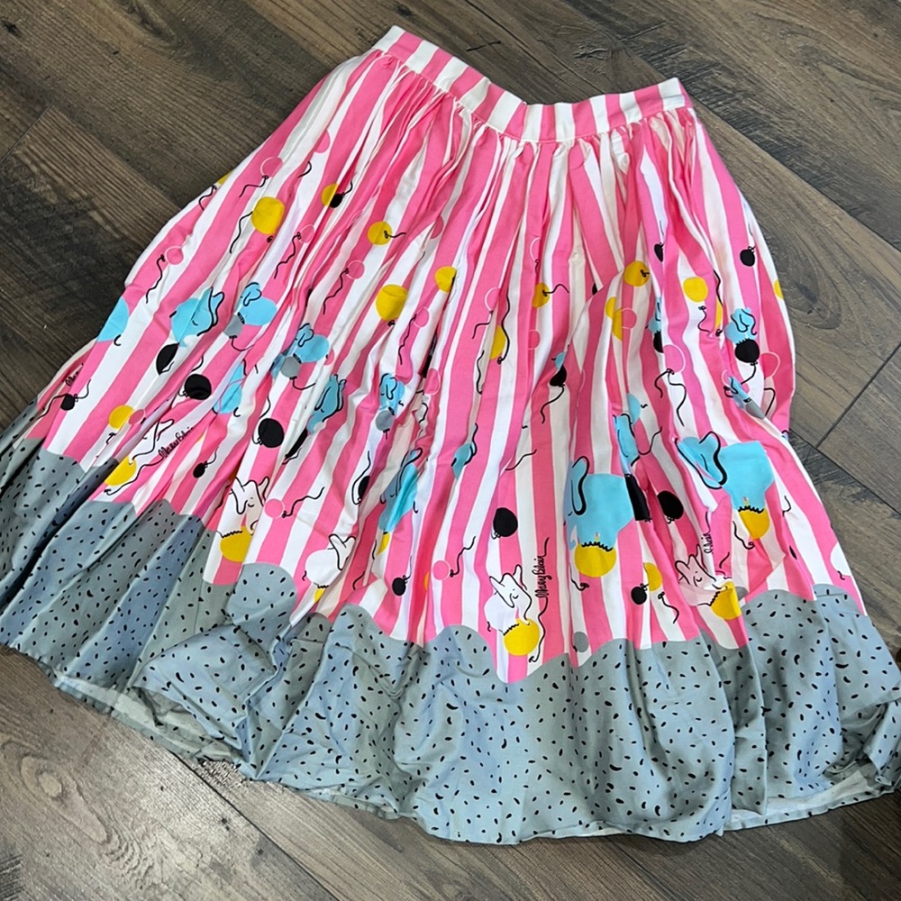Mary Blair Elephants Disney Pinup Couture Jenny Skirt NWT